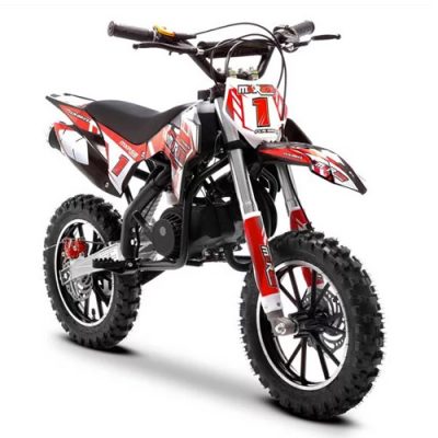 110cc 4 Stroke Maverick Petrol Teen Dirt Red Off Road Bike – Kids ...