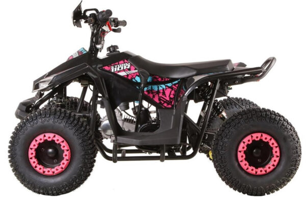 Girls Pink 110cc 4-Stroke Petrol Automatic Quad Bike Reverse gear 11