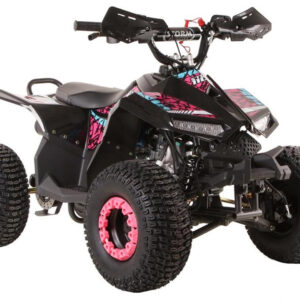 Girls Pink 110cc 4-Stroke Petrol Automatic Quad Bike Reverse gear 11