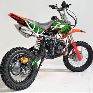 125cc Orange Monster Petrol Off Road Teenager Pit Bike