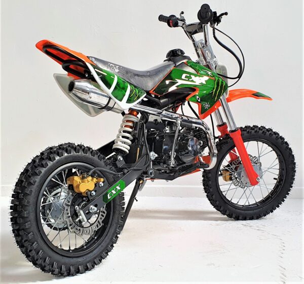 125cc Orange Monster Petrol Off Road Teenager Pit Bike