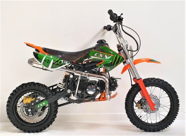 125cc Orange Monster Petrol Off Road Teenager Pit Bike