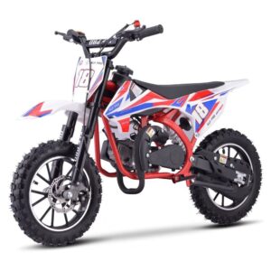 Kids Union Jack 2 Stroke 49cc Dirt Bike Motorbike