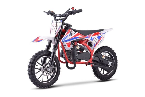 Kids Union Jack 2 Stroke 49cc Dirt Bike Motorbike