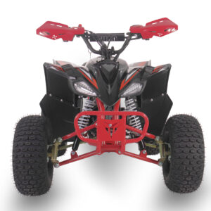 Red 8-14 Year Old 110cc Youth 4-Stroke Petrol Quad Bikes